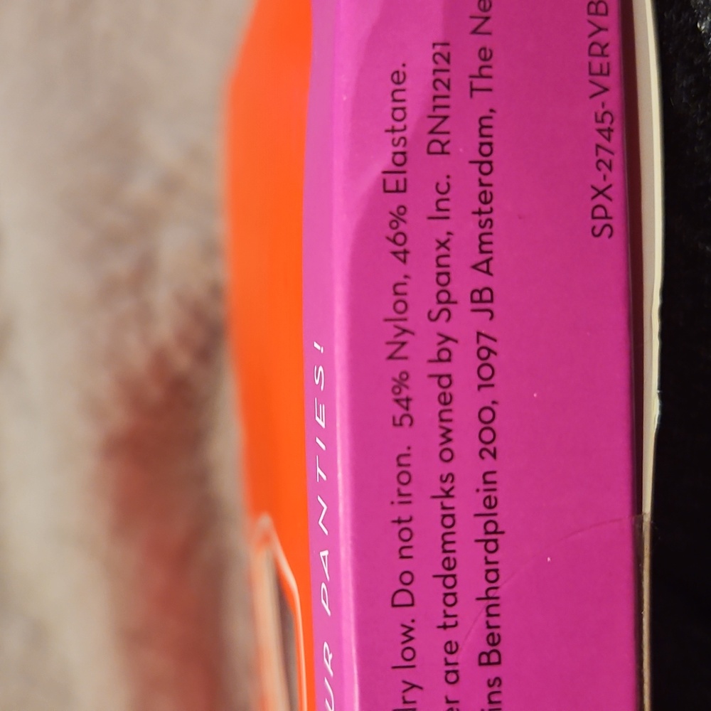 Spanx,NIB, Higher Pgower Short, Very Black. - Picture 9 of 11